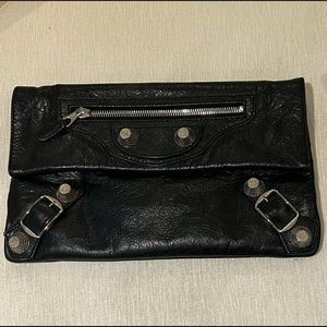 Balenciaga Motocross Giant 21 Envelope Clutch